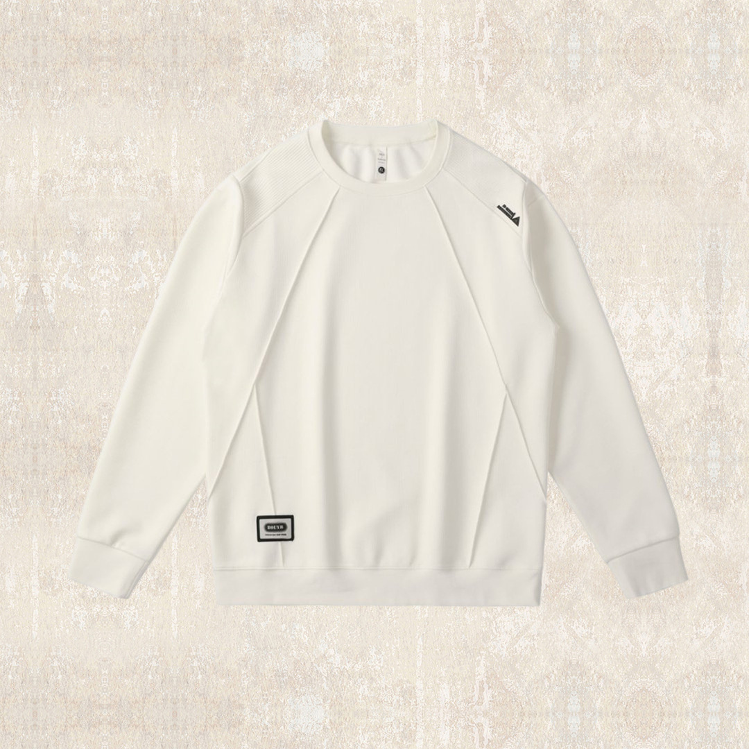 美式復古重磅男士秋季衛衣2025新款春秋潮牌拼接潮流寬鬆長袖t恤