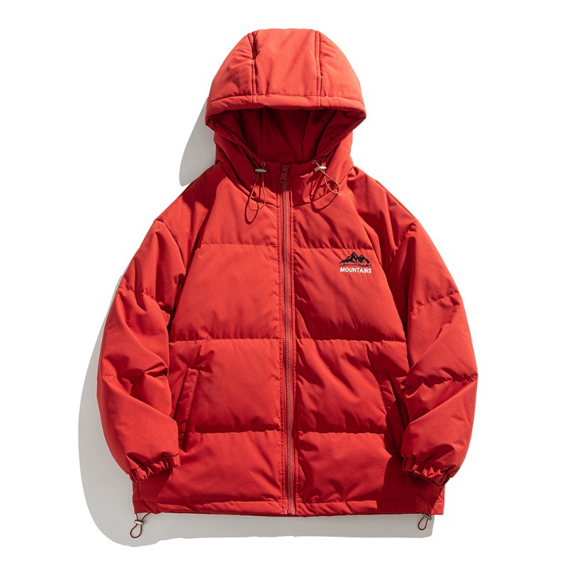 多巴胺輕薄羽絨服男冬季美式潮流高級感簡約保暖加厚服外套