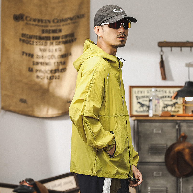 夏季山系戶外防紫外線騎行防曬衣男2025新款潮牌速乾透氣防曬服男