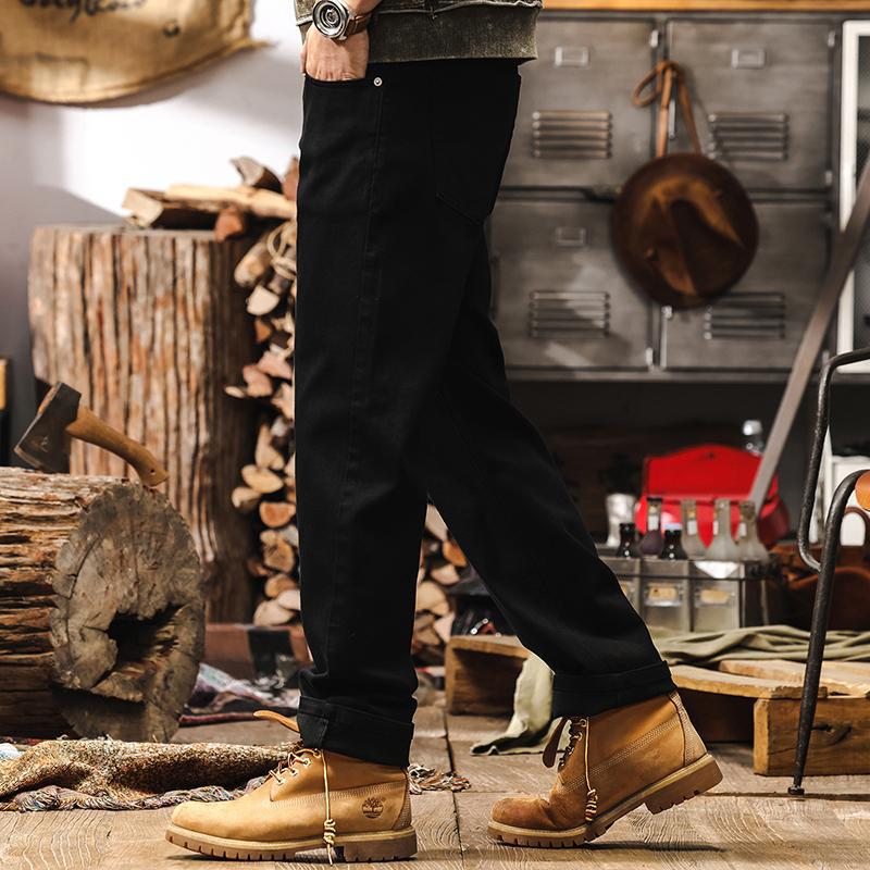 萊賽爾天絲薄款牛仔褲2025新款長褲春季褲子男潮牌寬鬆直筒休閒褲