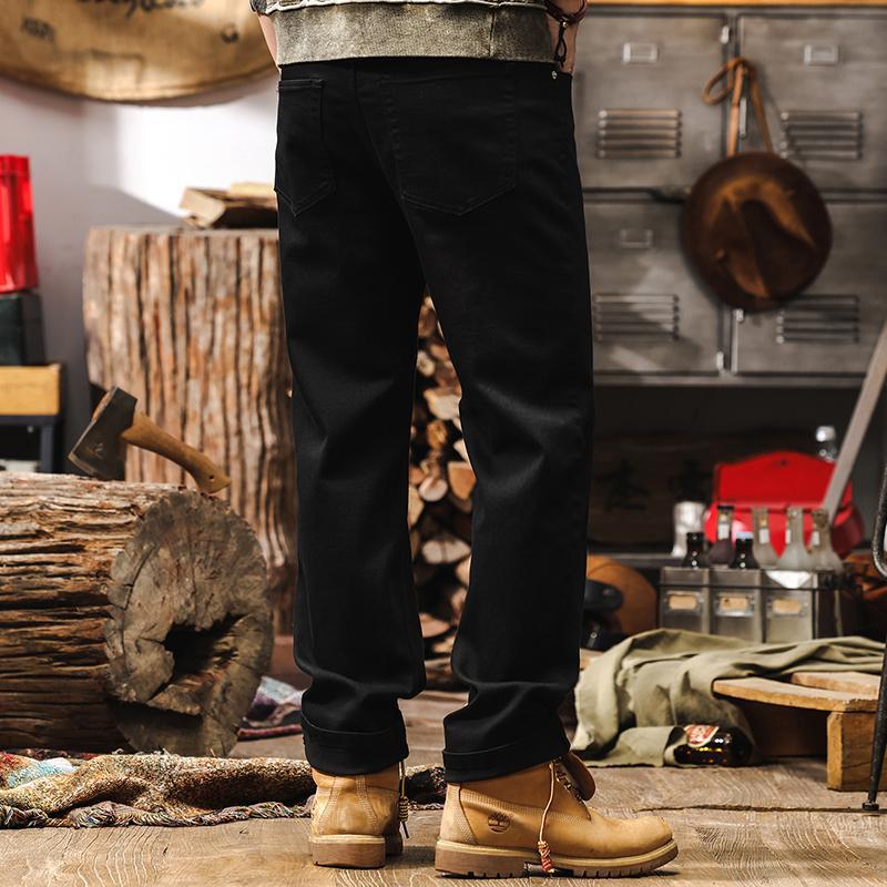 萊賽爾天絲薄款牛仔褲2025新款長褲春季褲子男潮牌寬鬆直筒休閒褲