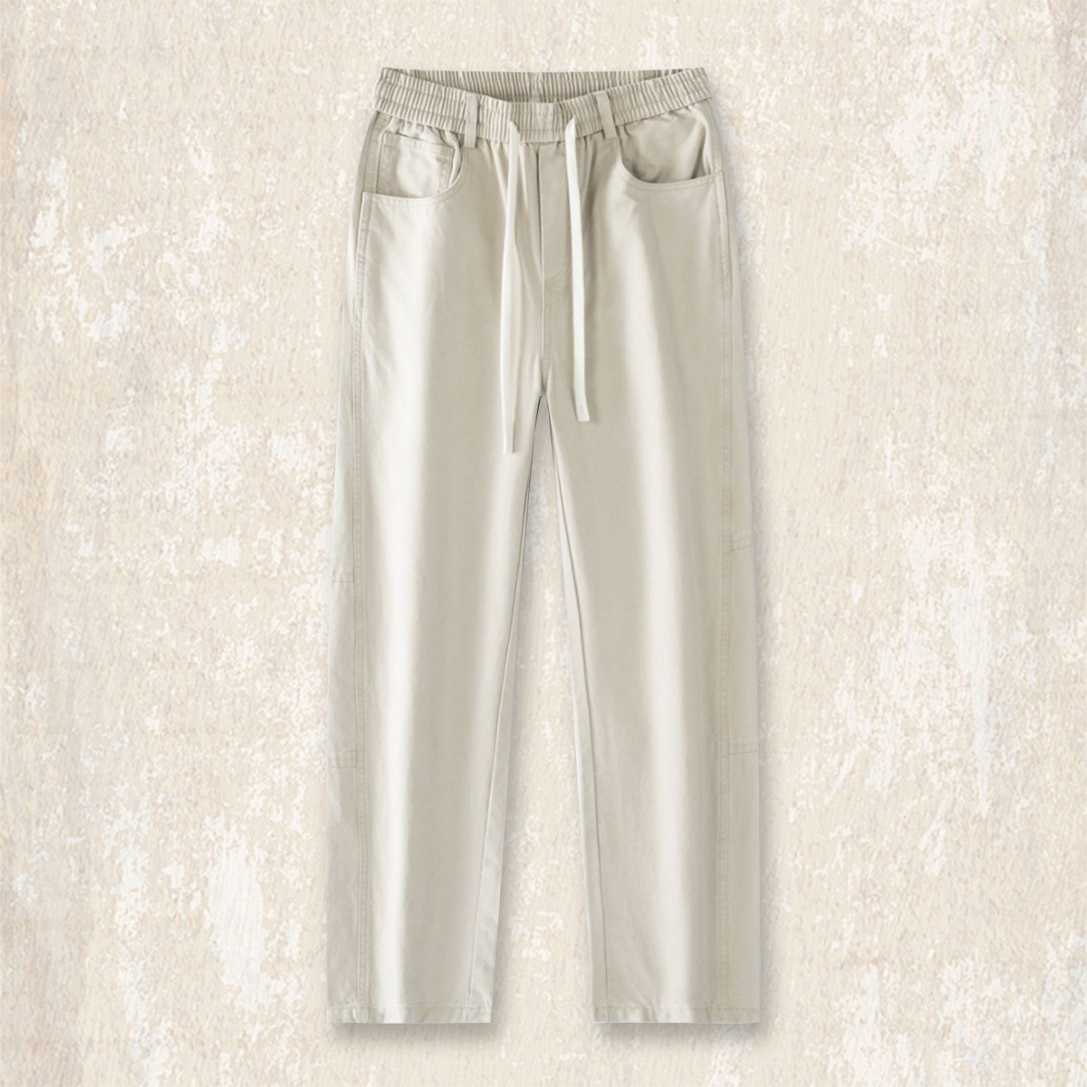 美式復古工裝褲子男秋季2025新款潮牌拼接結構設計寬鬆男士休閒褲