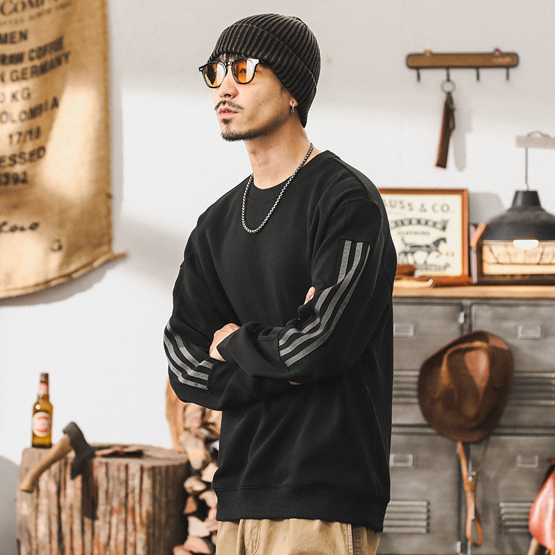 杰雷諾320g重磅復古美式衛衣男秋冬款潮牌ins潮流設計感寬鬆上衣