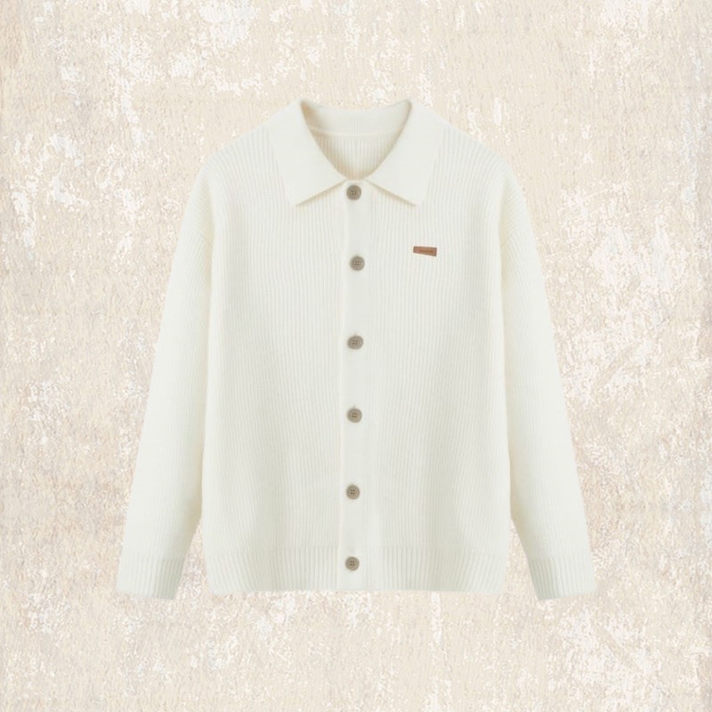 美式重磅復古毛衣男秋冬季慵懶風開衫外套男潮牌日系寬鬆針織衫男