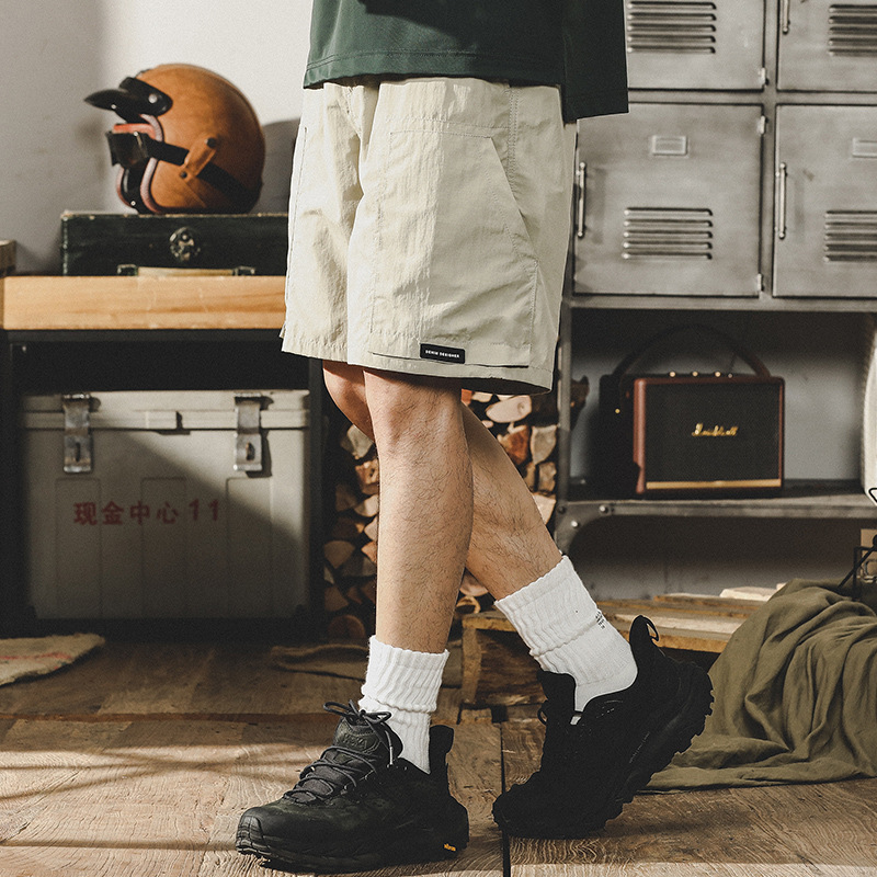 杰雷諾美式戶外工裝短褲男款夏季2024年新款寬鬆速乾五分褲男潮流