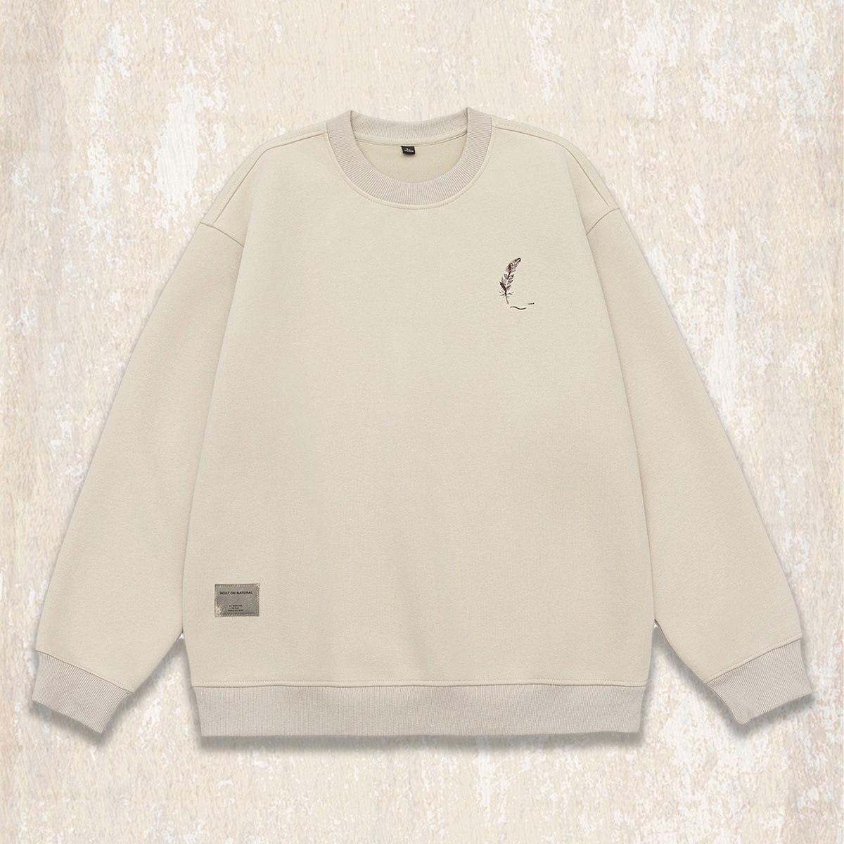 美式復古紅色衛衣男秋季2025新款寬鬆大碼潮流420g重磅男士上衣潮