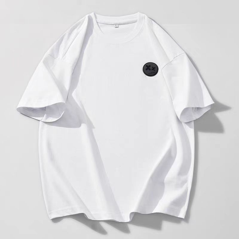 杰雷諾美式復古250g重磅T恤男短袖純棉男士夏季潮牌寬鬆半袖衣服