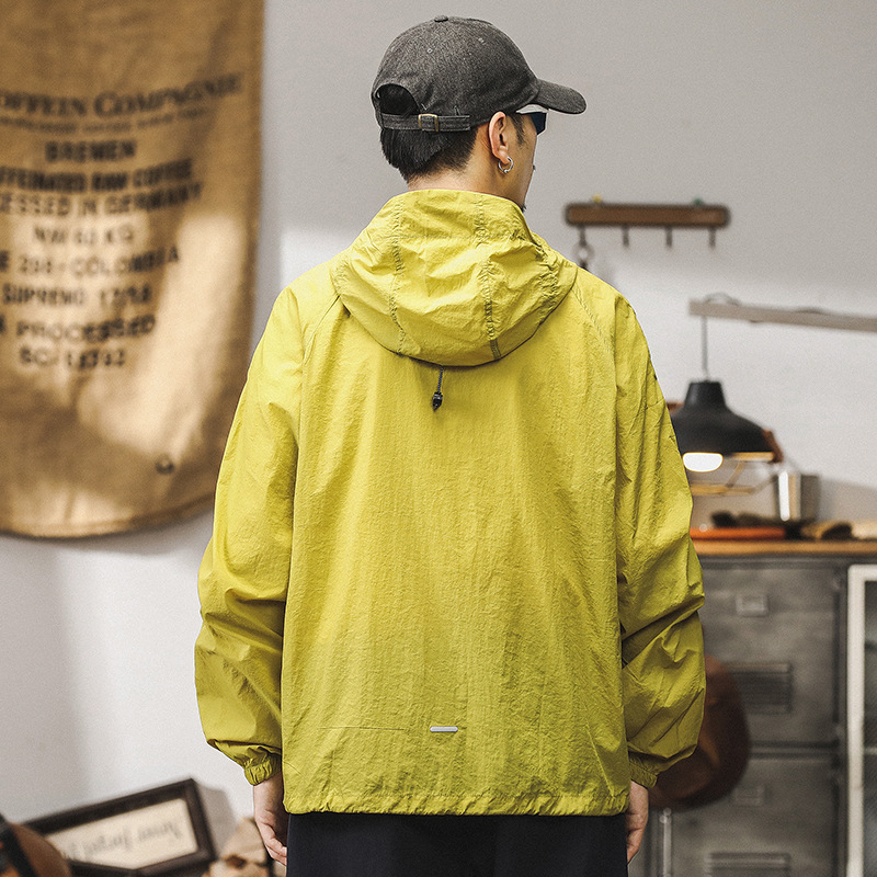 夏季山系戶外防紫外線騎行防曬衣男2025新款潮牌速乾透氣防曬服男