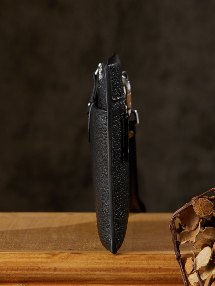 手工真皮手拿包男休閒商務男士手包個性質感牛皮輕便拉鏈手抓包包