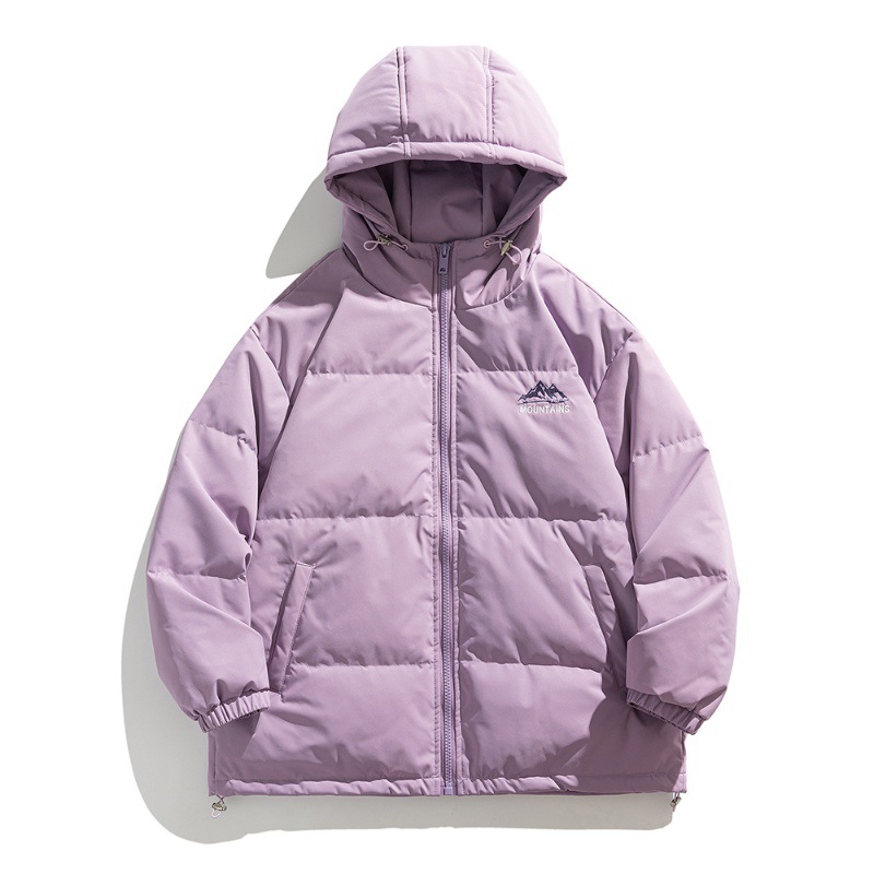 多巴胺輕薄羽絨服男冬季美式潮流高級感簡約保暖加厚服外套