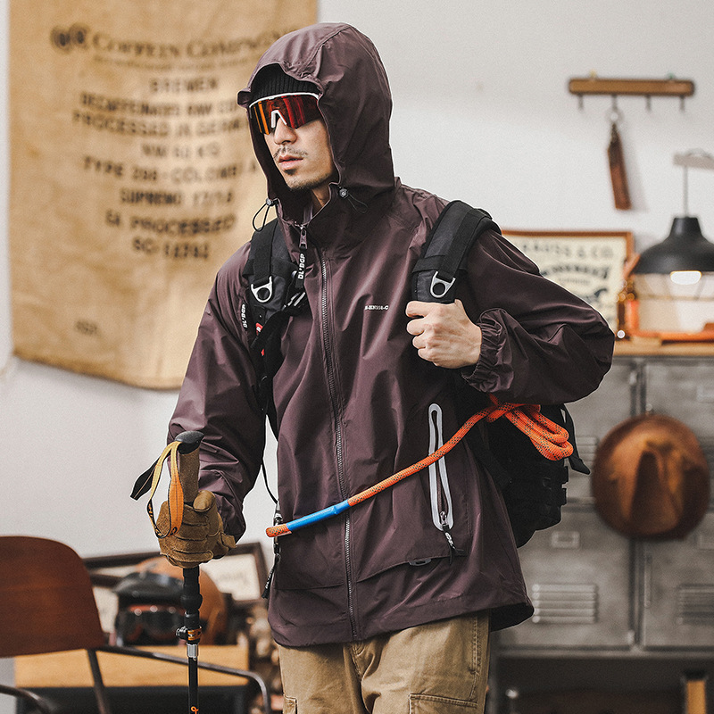 防曬衣男款夏季防紫外線城市騎行戶外通勤釣魚防曬服男生外套薄款