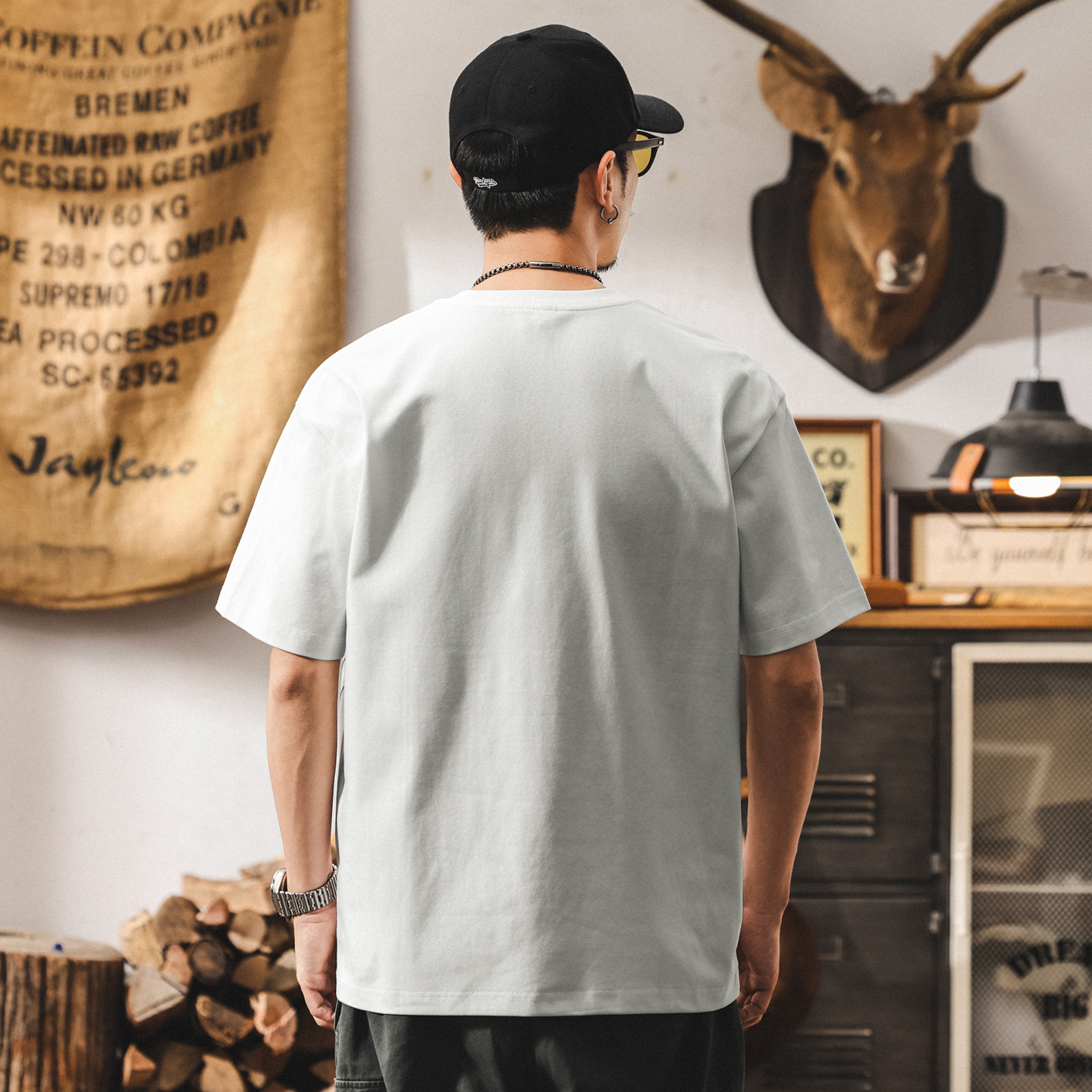 夏季潮流涼感抑菌冰絲t恤男2025新款運動速幹防曬短袖男寬鬆上衣T