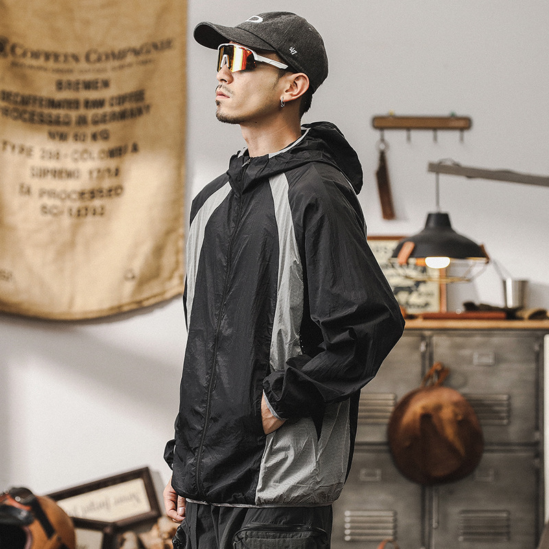 傑雷諾UPF50+防曬衣男款夏季潮牌戶外騎行釣魚防紫外線男士防曬服