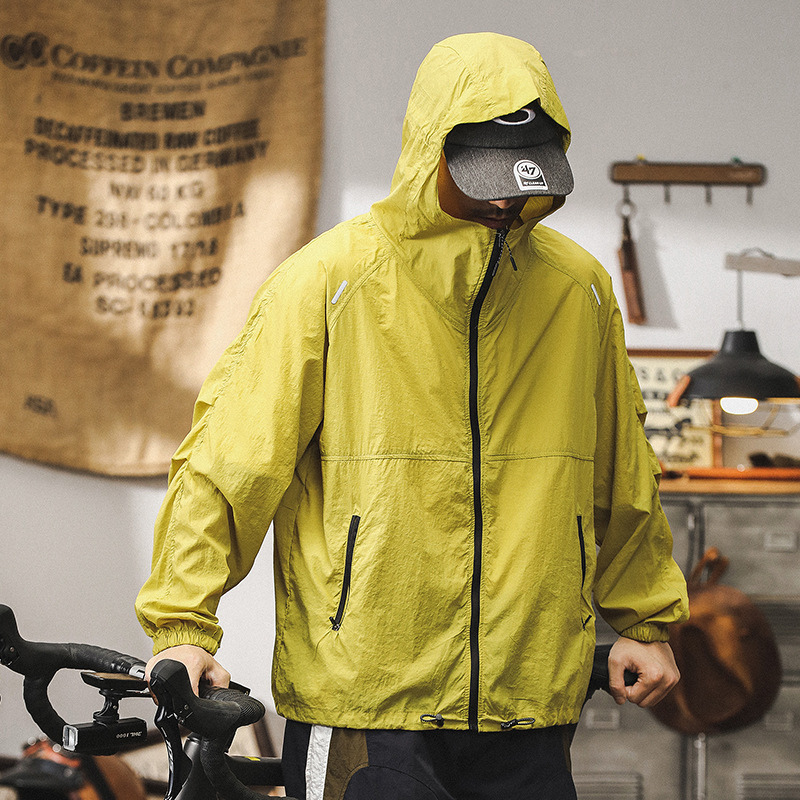 夏季山系戶外防紫外線騎行防曬衣男2025新款潮牌速乾透氣防曬服男