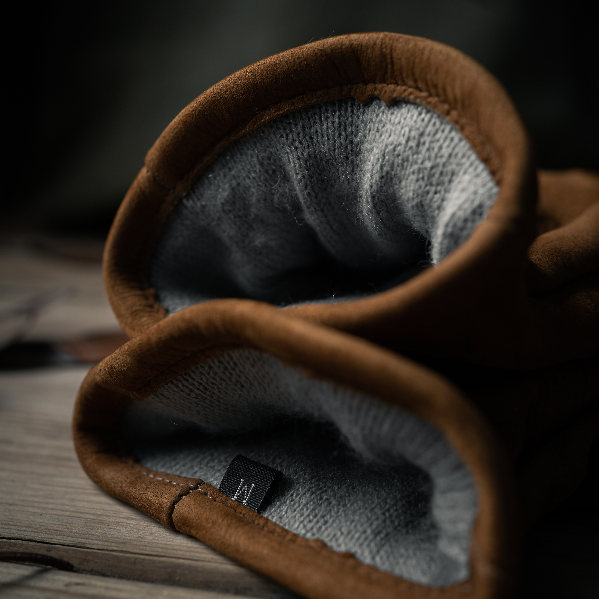 磨砂頭層牛皮真皮戶外工裝騎行保暖做舊復古手套