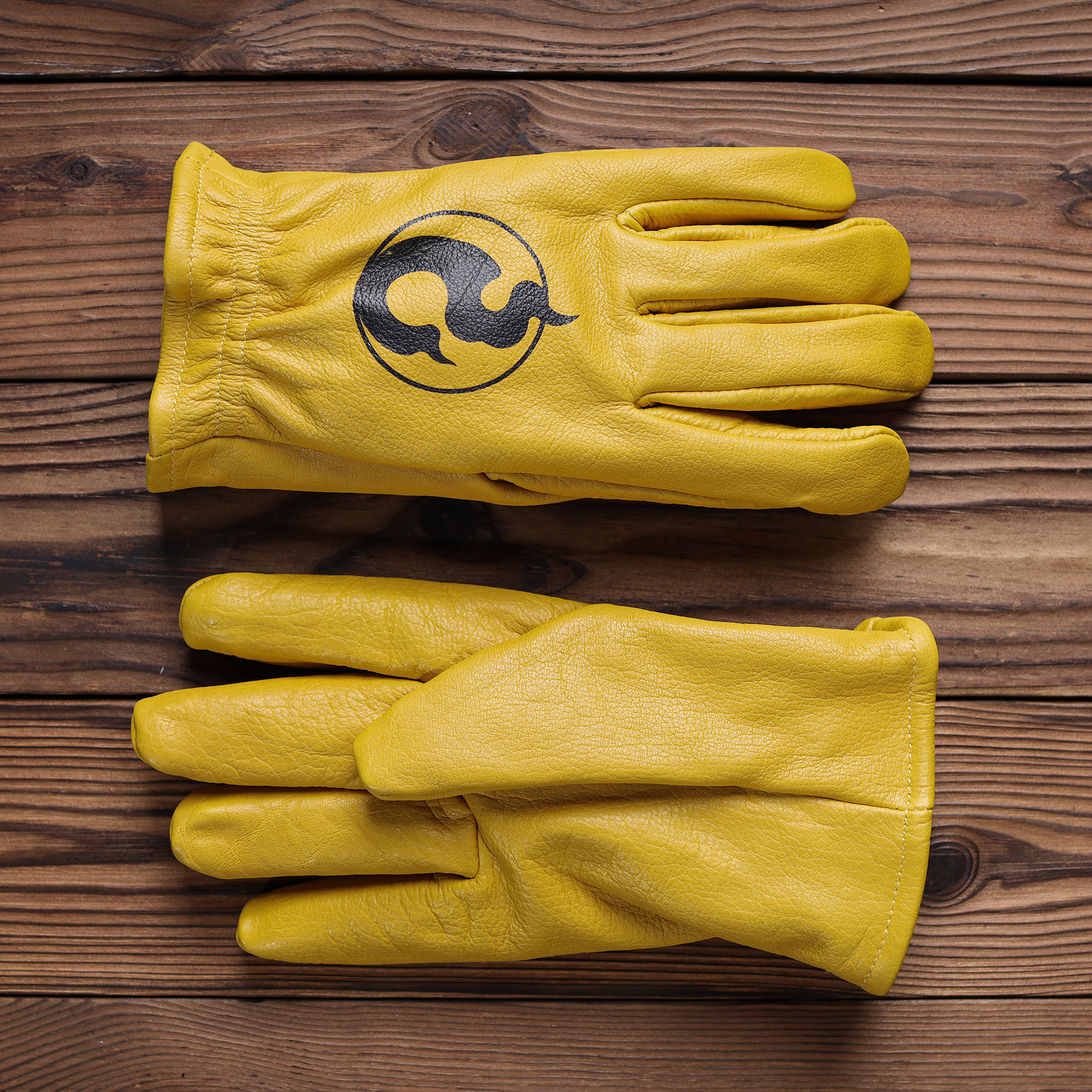 磨砂頭層牛皮真皮戶外工裝騎行保暖做舊復古手套