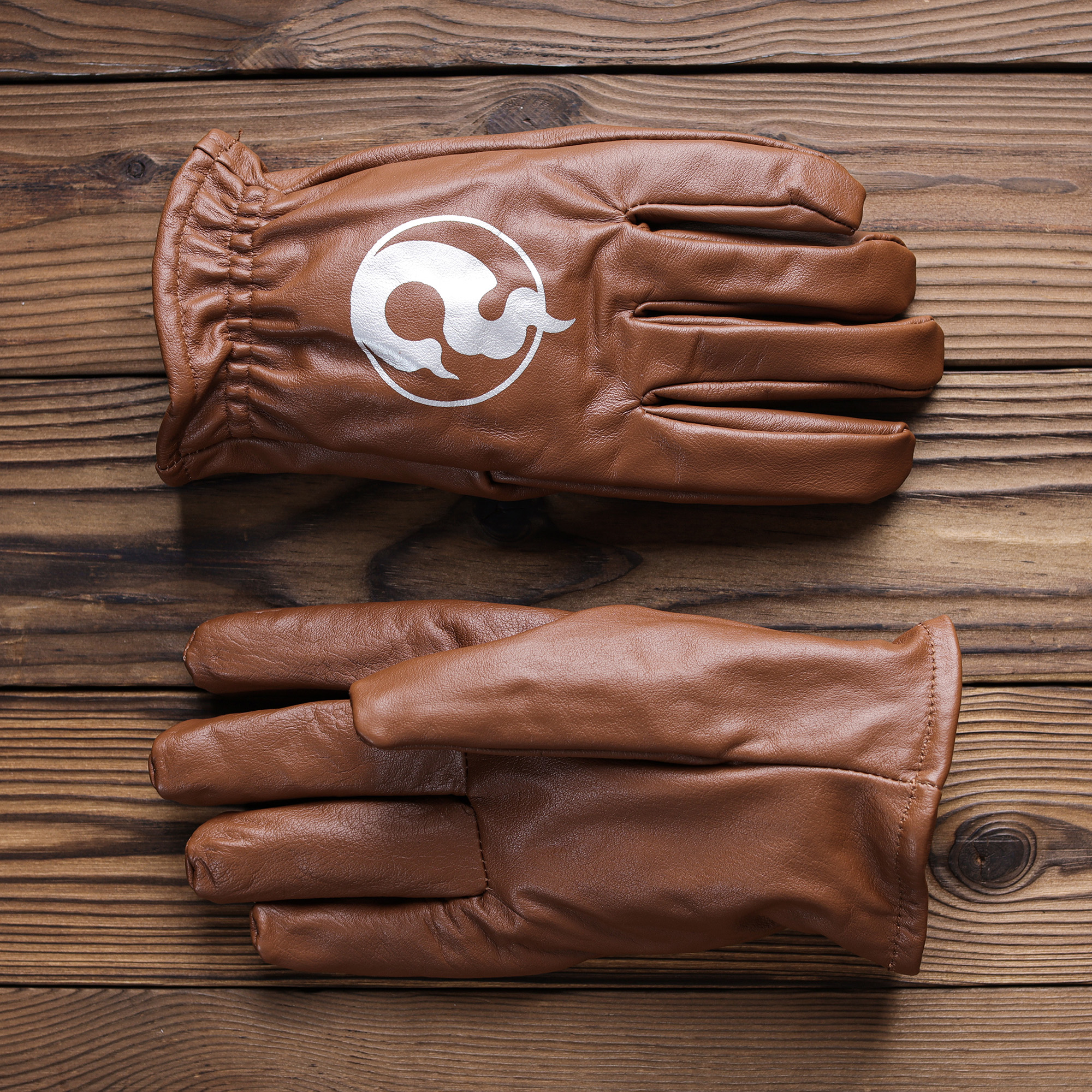 磨砂頭層牛皮真皮戶外工裝騎行保暖做舊復古手套