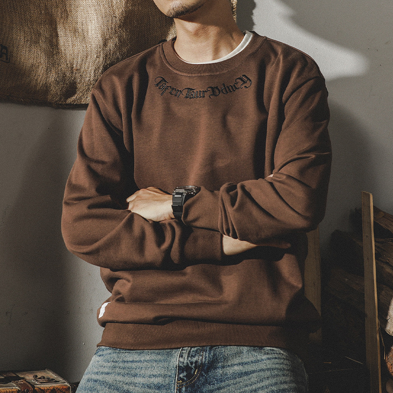 美式復古衛衣男春秋新款2023年新款ins潮牌320g重磅寬鬆大碼男裝