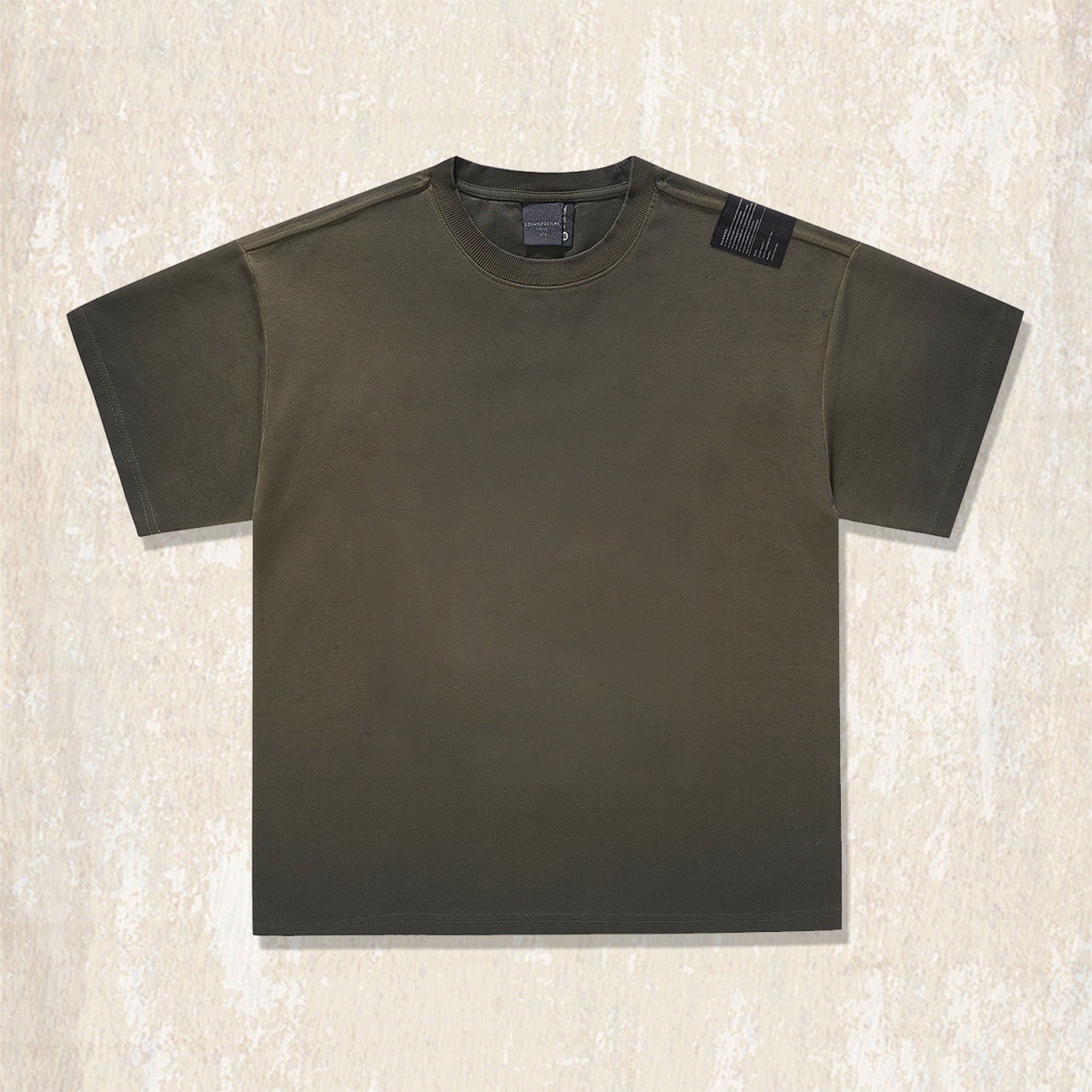 300g重磅T恤男短袖男士夏季寬鬆潮牌安可拉紅髒髒洗美式復古上衣