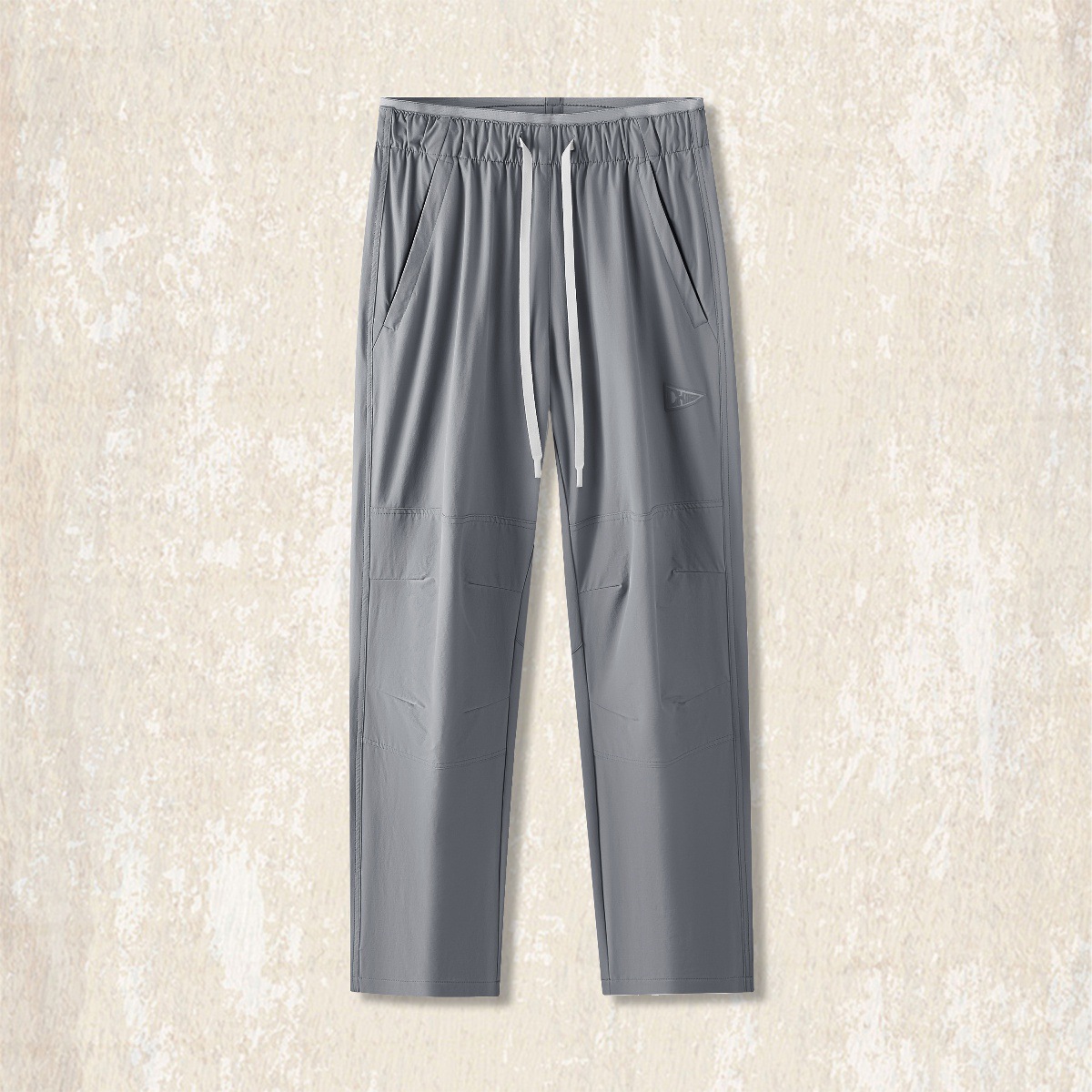 冰絲涼感薄款褲子男夏季速幹長褲戶外徒步彈力通勤直筒褲男休閒褲