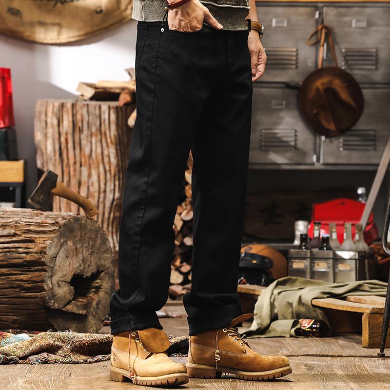 萊賽爾天絲薄款牛仔褲2025新款長褲春季褲子男潮牌寬鬆直筒休閒褲