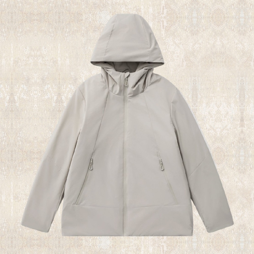 【90鵝絨】美式復古輕薄羽絨服男冬季新款戶外通勤防水連帽外套男