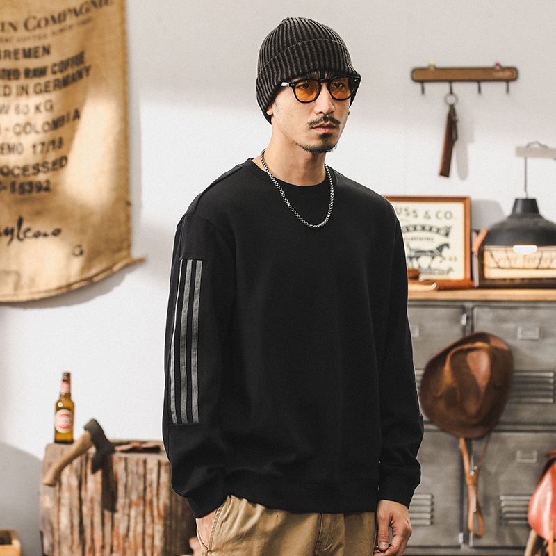 杰雷諾320g重磅復古美式衛衣男秋冬款潮牌ins潮流設計感寬鬆上衣