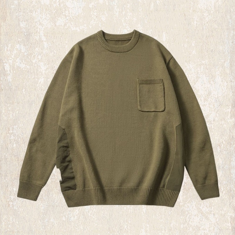 美式復古慵懶風毛衣男冬季潮牌寬鬆2024新款男士針織衫外套秋冬款