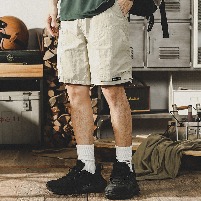 杰雷諾美式戶外工裝短褲男款夏季2024年新款寬鬆速乾五分褲男潮流