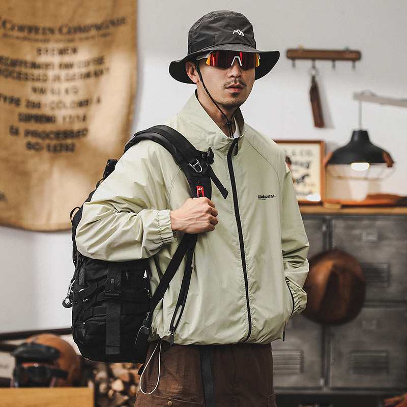 輕薄涼感UPF50 防曬衣男款防紫外線2024新款薄外套男夏季防曬服男