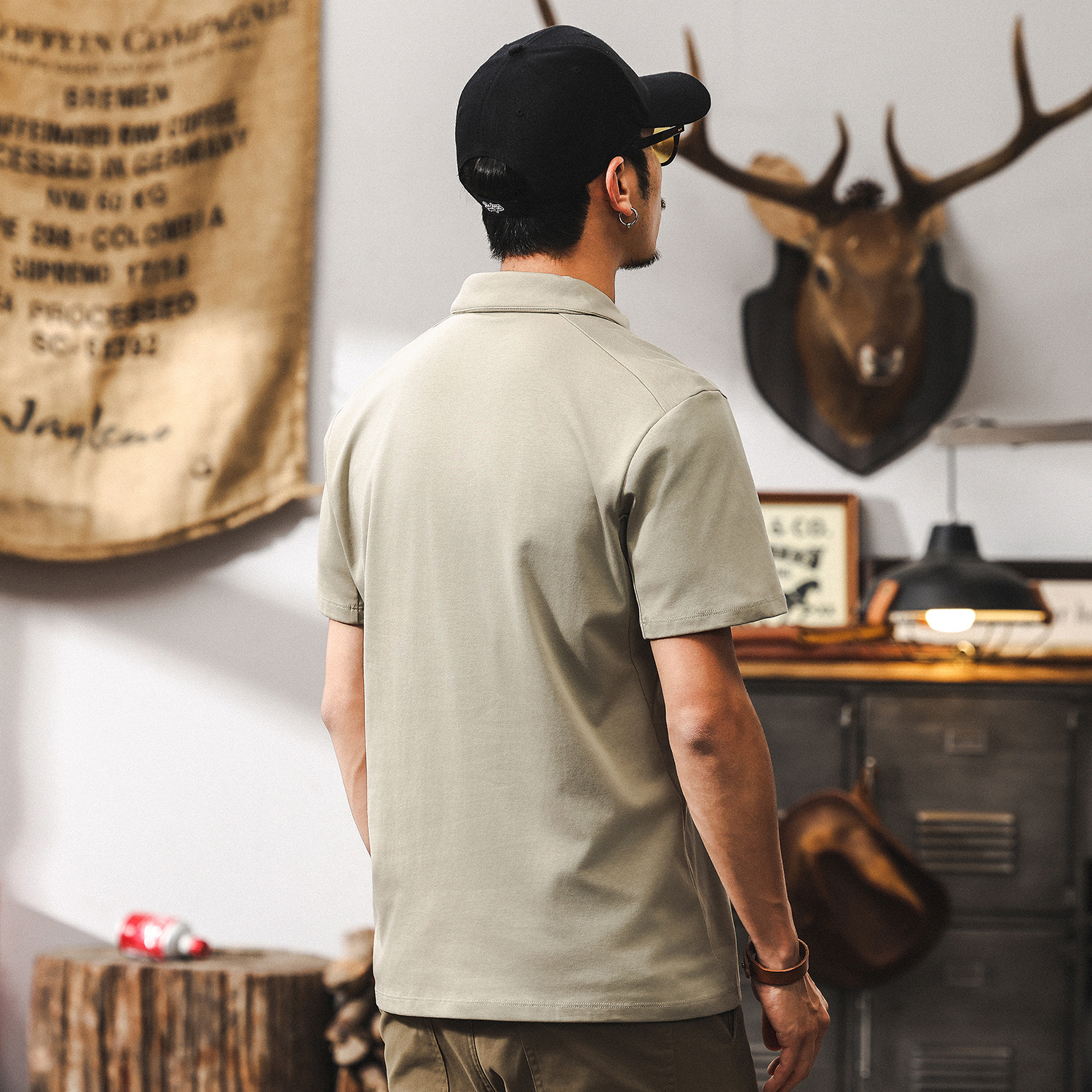 【零壓智能速乾】Polo衫男短袖T恤男士夏季涼感吸濕排汗美式男裝