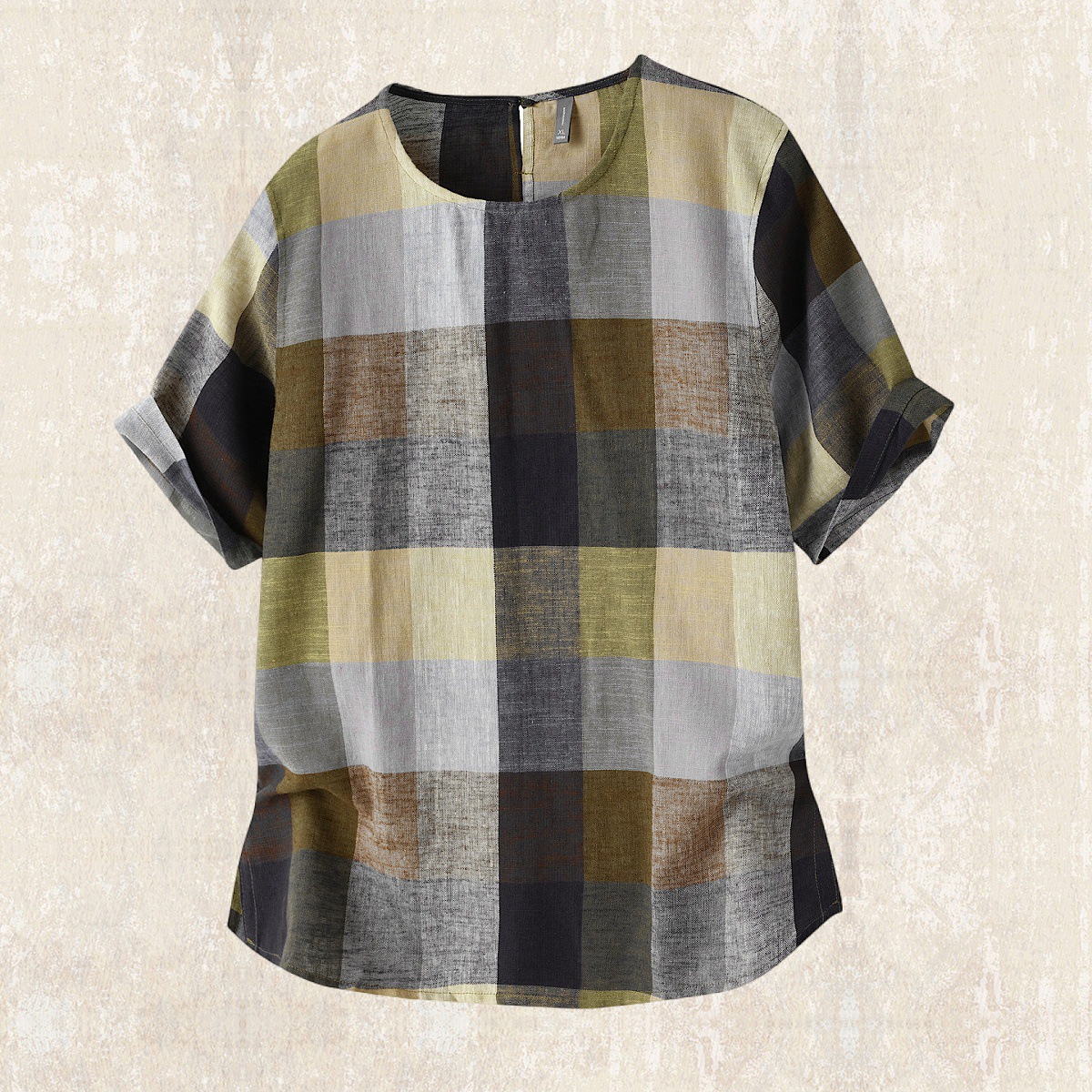 古典中式國風棉麻男士短袖t恤夏季新款潮牌老錢風復古休閒上衣男T