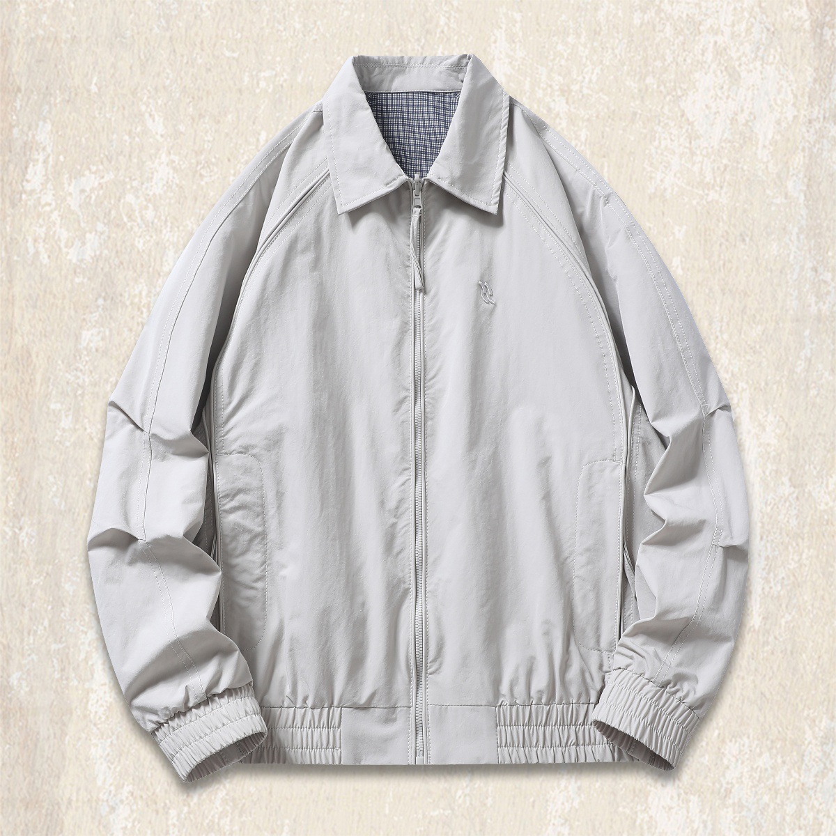 美式復古三防雙面穿夾克男秋季寬鬆2025新款教練老錢風外套男春秋