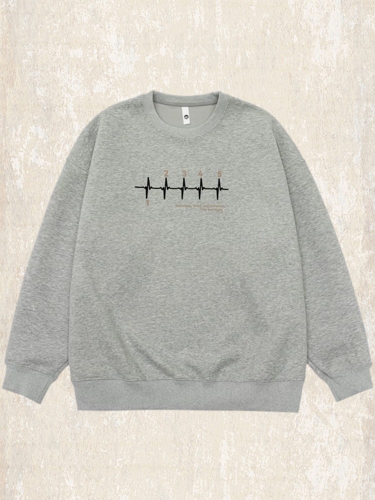 美式潮牌重磅酒紅色衛衣男款2024新款秋季寬松印花套頭休閑上衣男