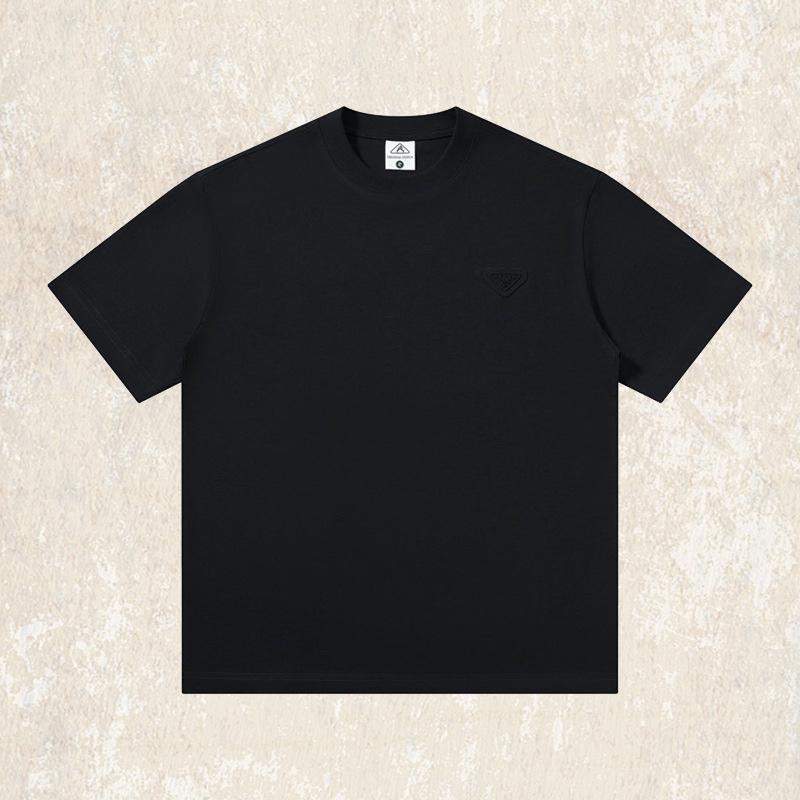 【科技涼感】美式重磅T恤男夏季短袖2025新款潮牌寬鬆上衣男