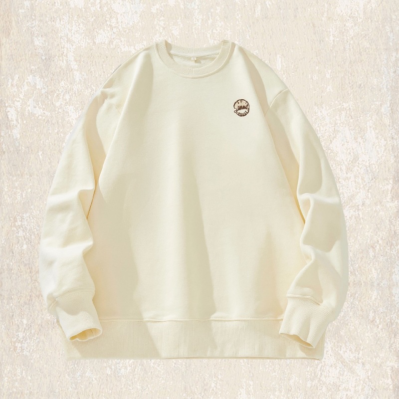 美式360g重磅復古衛衣男秋季外套2024新款美拉德寬鬆休閒男士上衣