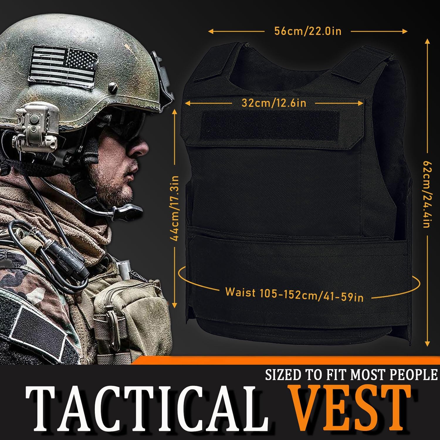 🔥🔥2024 Tactical Vest Outdoor Adjustable Airsoft Paintball Vest Combat Training Protective Costume Molle Clothing