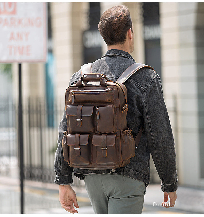 Handmade Genuine Leather Backpack