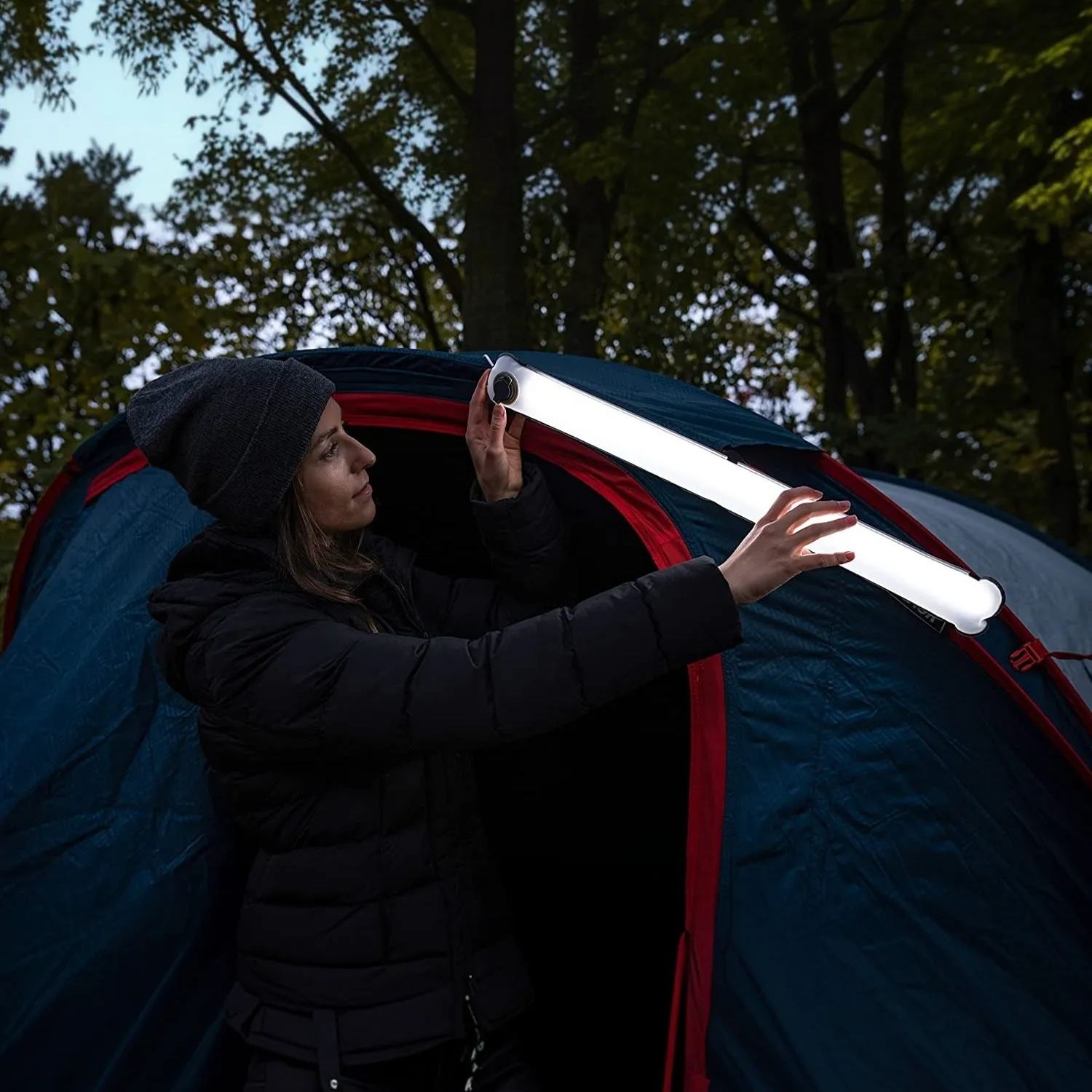 Inflatable LED Tube Camping Light: Illuminate Your Adventures