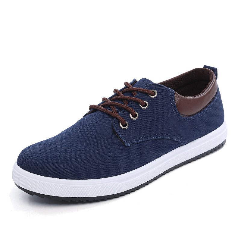 Shobous Men's Casual Versatile Canvas Shoes
