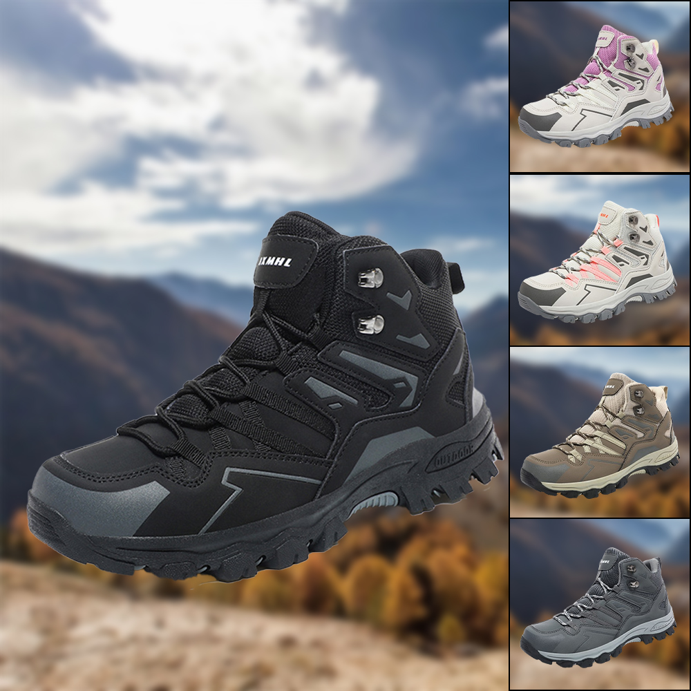 Saphirvogel™ Rutschfeste High Top Schnürstiefel für den Außenbereich