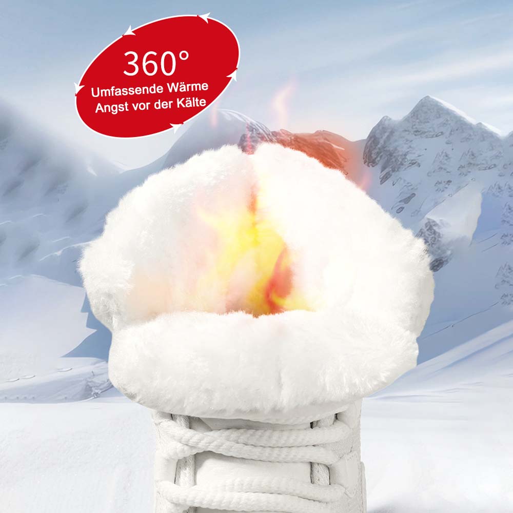 Saphirvogel™ Damen Winter Plüsch Verdickte Hohe Schneestiefel