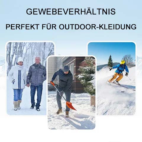 Saphirvogel™ Pelzgefütterte Herrenstrickjacke aus hochwertigem Fleece