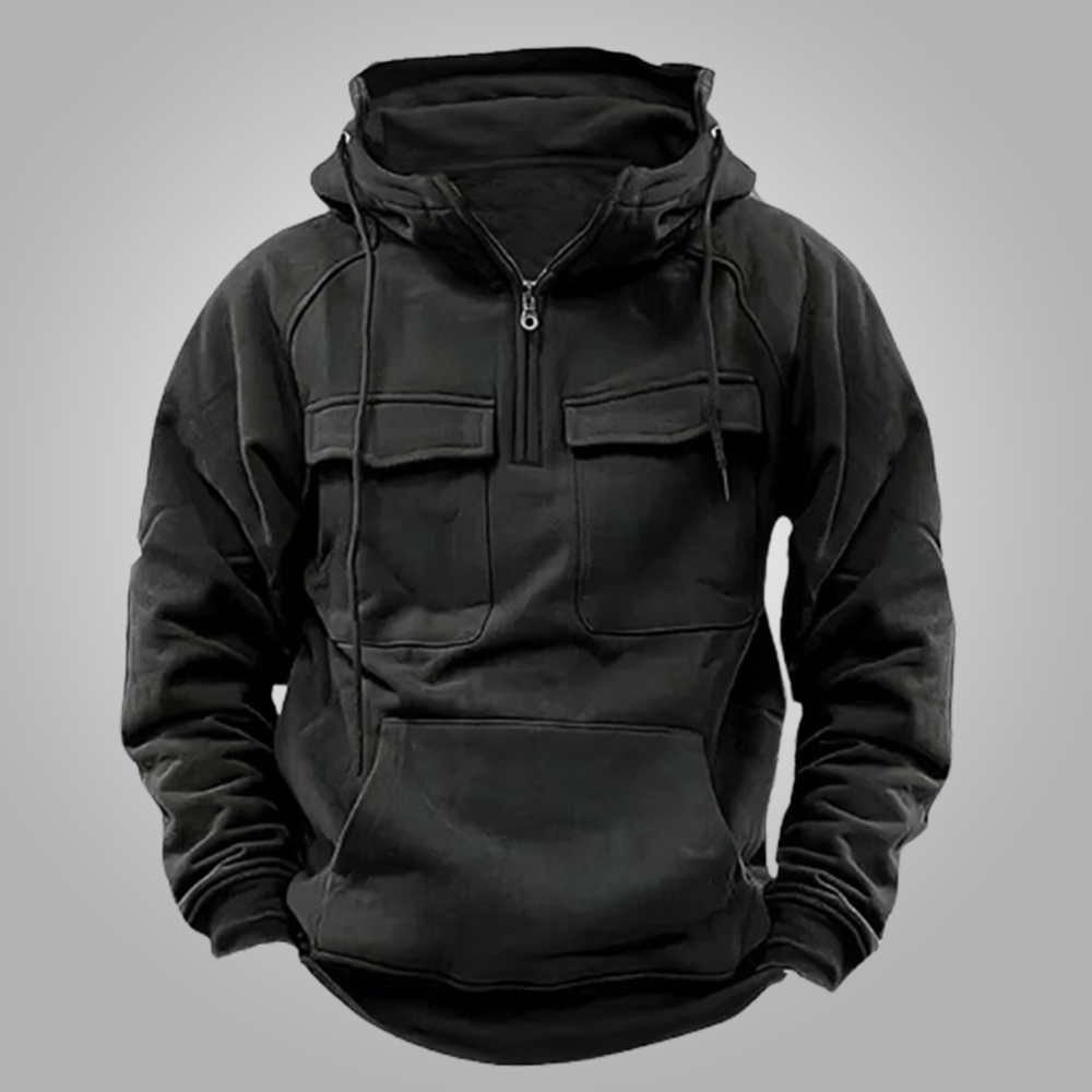 Shobous Men‘s Hoodie Sports Kangaroo Pocket Pullover