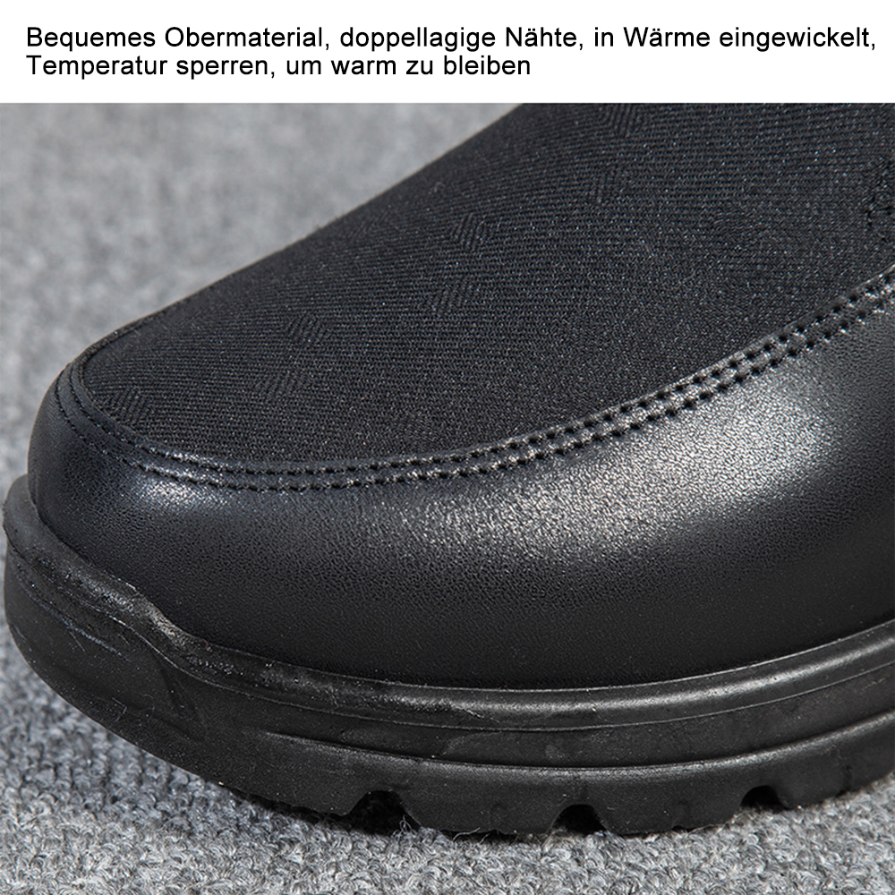 Saphirvogel™ Rutschfeste mit Fleece gefütterte Herren-Mokassins