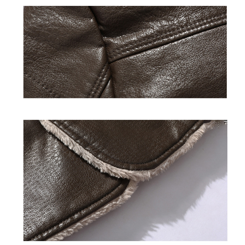 Saphirvogel™ Herren Business Revers gepolstert verdickten Jacke Mantel