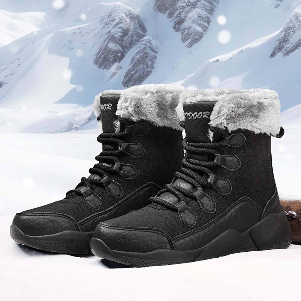 Saphirvogel™ Damen Winter Plüsch Verdickte Hohe Schneestiefel