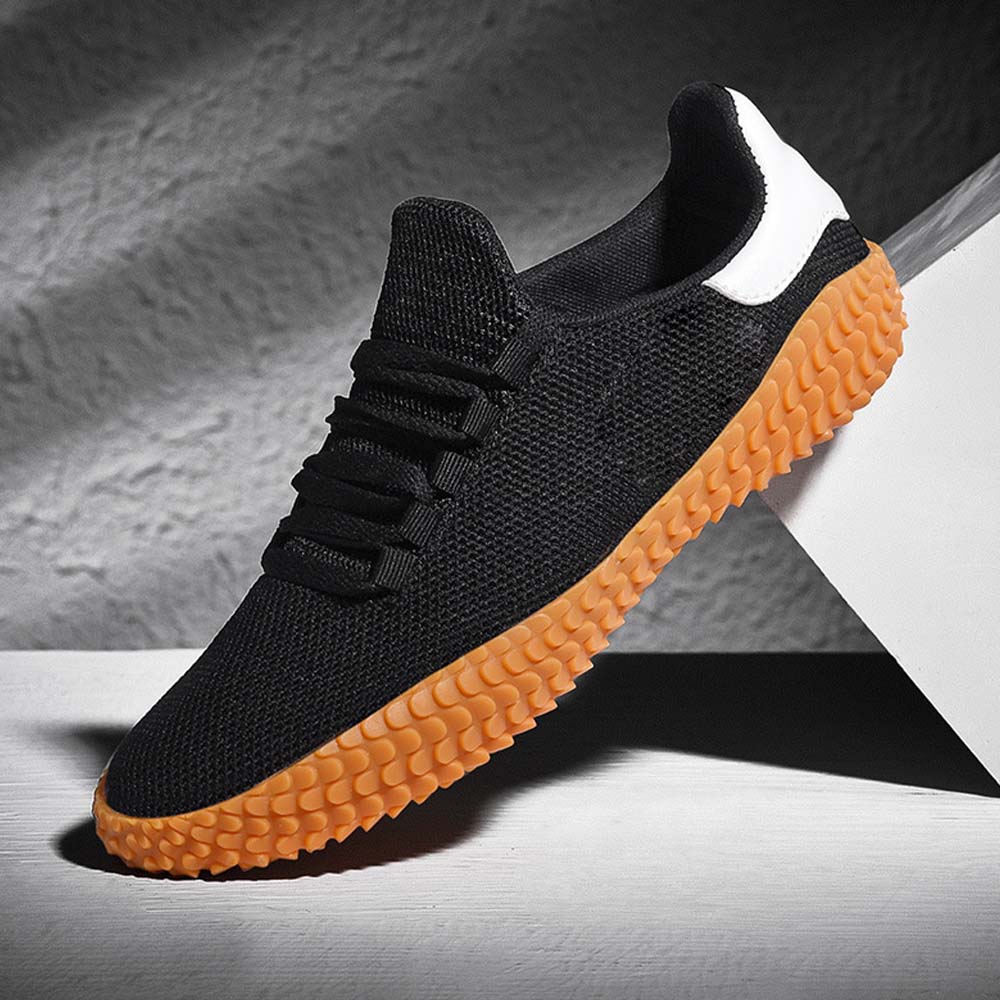 Shobous Men's Flyweave Mesh Casual Shoes
