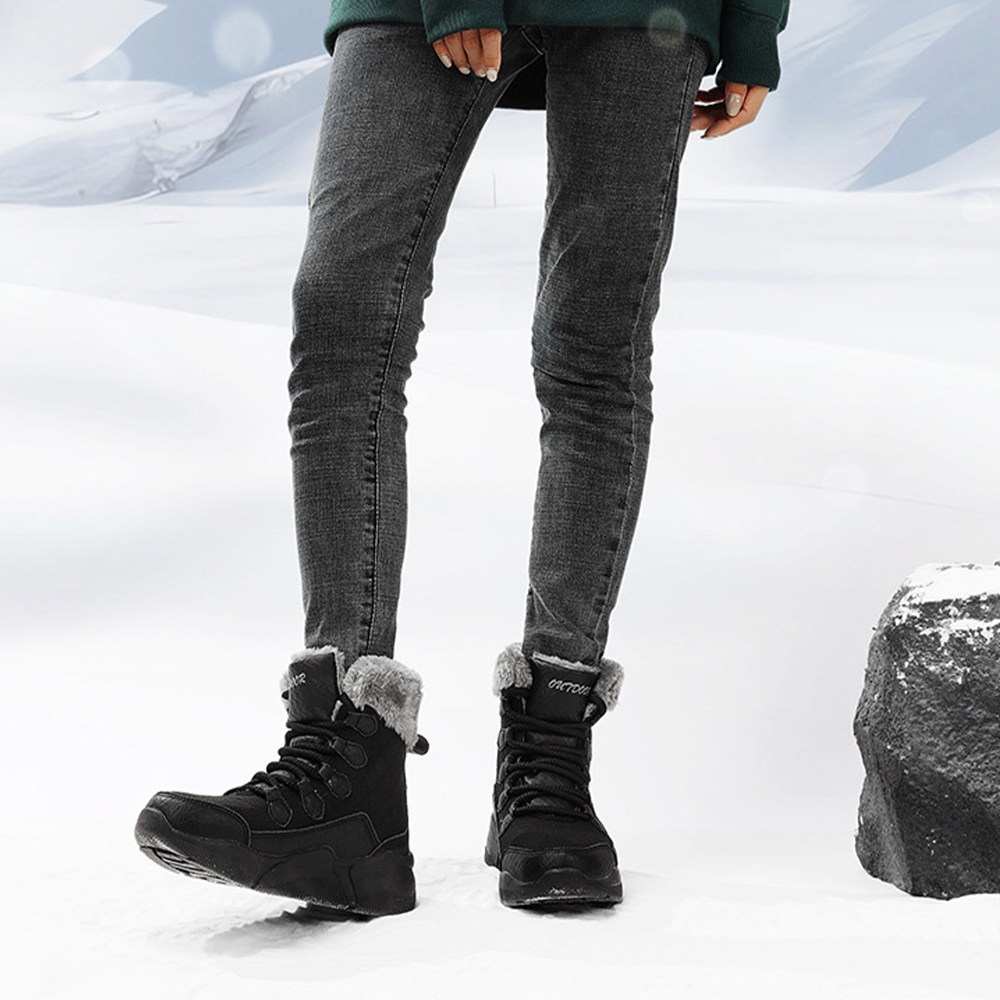 Saphirvogel™ Damen Winter Plüsch Verdickte Hohe Schneestiefel