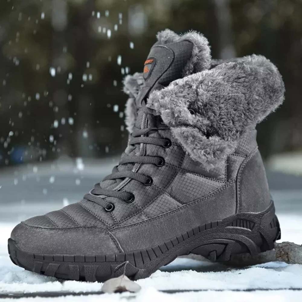 Saphirvogel™ Herren Winter Mid-Calf Pelz Stiefel